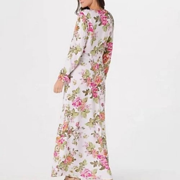 Laurie Felt Pink and Green Floral Dress - Picture 6 of 6